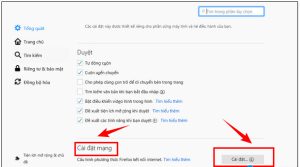 Cách thay đổi Proxy trên trình duyệt Firefox