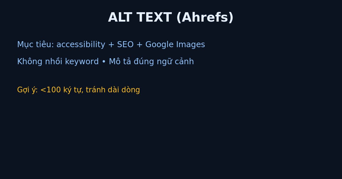 Alt text best practices