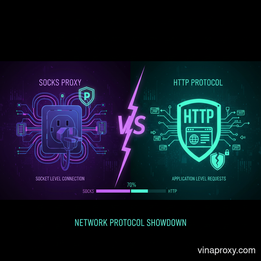 SOCKS vs HTTP