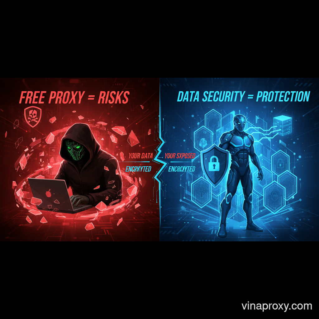 Rủi ro proxy miễn phí